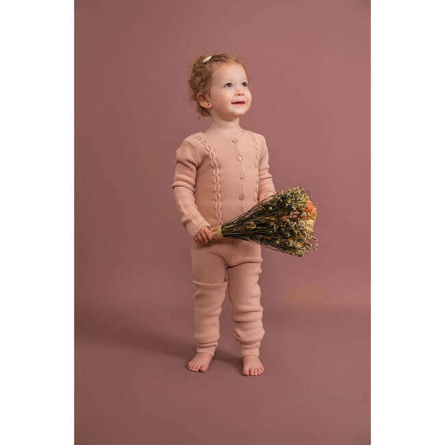 Garter Knit 2Pc Set Light Maple - Mixed Apparel Set - 3