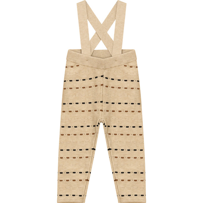 Knitted Overall Dark Almond/Black