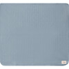 Pointelle Ribbed Blanket Blue Mist - Blankets - 1 - thumbnail