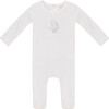 Boy and Girl Print Onesie Off White/Blue - Onesies - 1 - thumbnail