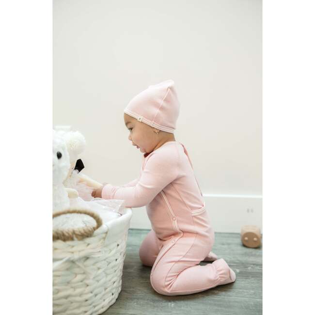 Stretch Knit Onesie Set Pink - Mixed Apparel Set - 3