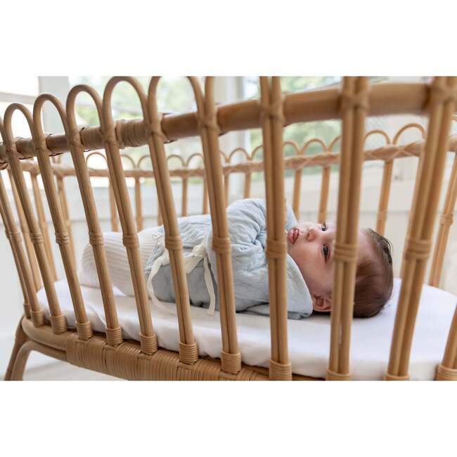 Stars Quilted Jacket Blue - Jackets - 3