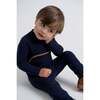 Cable Knit Overall Set Black - Mixed Apparel Set - 4