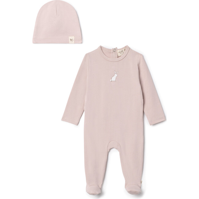 Bunny Print Onesie Primrose