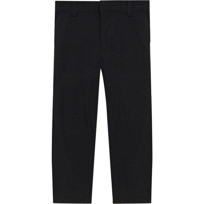 Slim Fit Pants Black