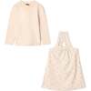 Corduroy Jumper Set Cream - Dresses - 1 - thumbnail
