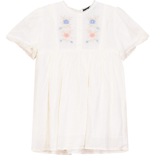 Cape Dress Off White