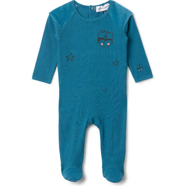 Prince Print Onesie Blue Jay