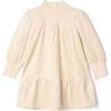 Textured Velvet Dress Cream - Dresses - 1 - thumbnail