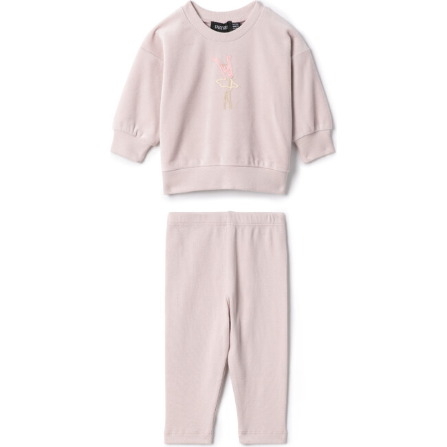 Ballerina Embroidered Set Primrose