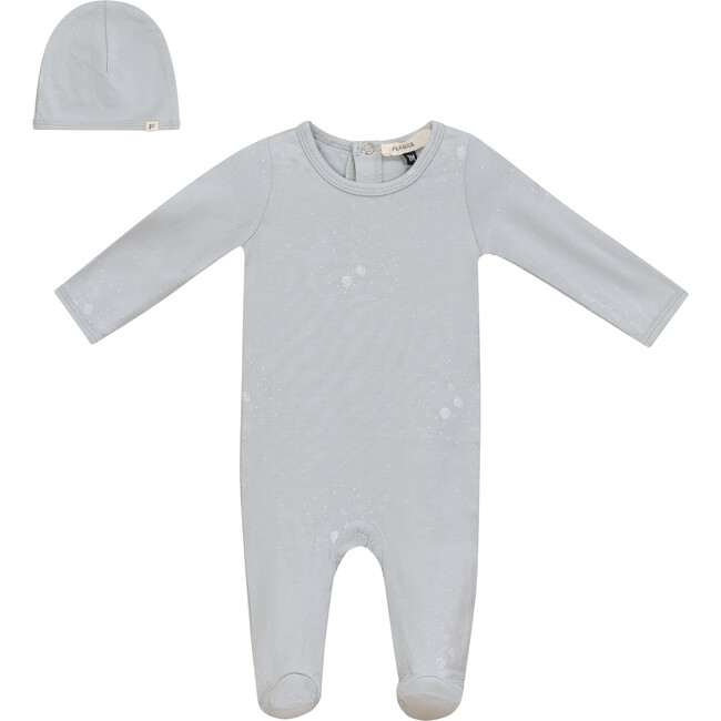 Strawberry and Dot Print Onesie Set Skylight