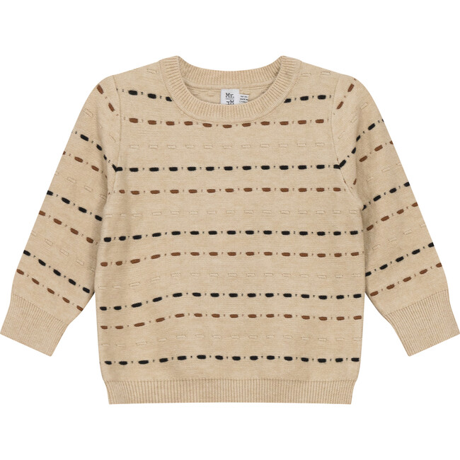 Knitted Sweater Dark Almond/Black