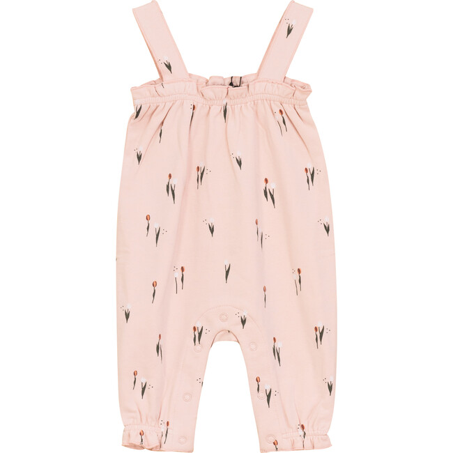 Tulip Printed Overall Soft Pink