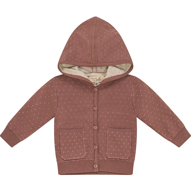 Knitted Jacket Rose/Dark Almond