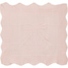 Pony Bow Print Blanket Soft Pink - Blankets - 1 - thumbnail