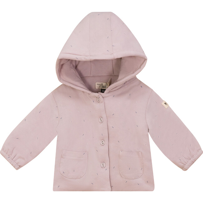 Sprinkle Print Puffy Jacket Primrose