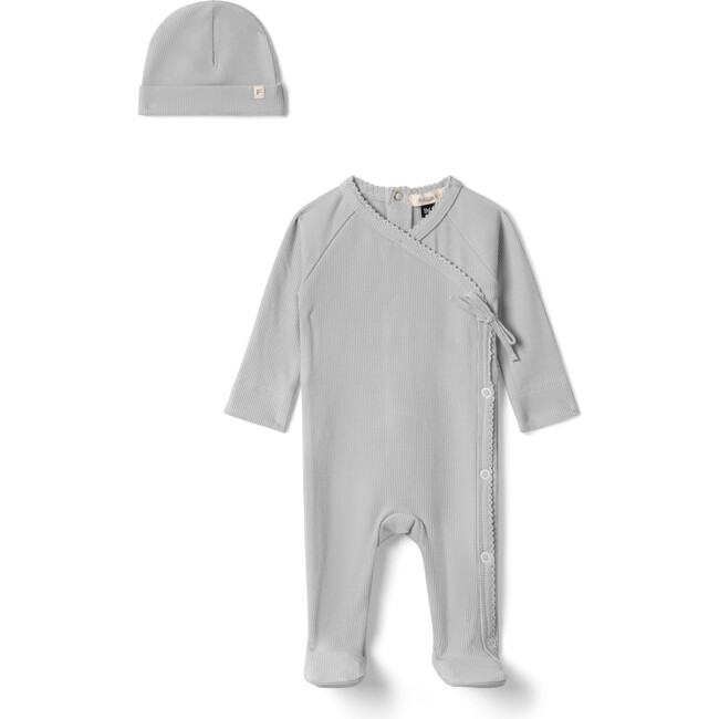 Ribbed Onesie Seafoam