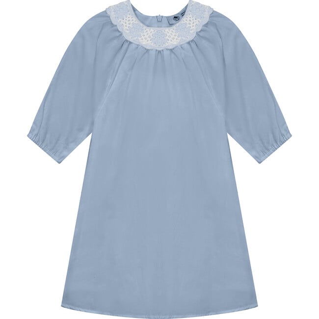 Woven Crochet Dress Off White - Dresses - 3