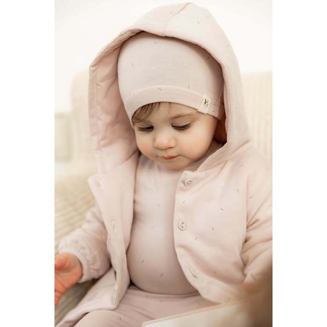 Sprinkle Print Puffy Jacket Primrose - Jackets - 4