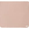 Pointelle Ribbed Blanket Soft Pink - Blankets - 1 - thumbnail