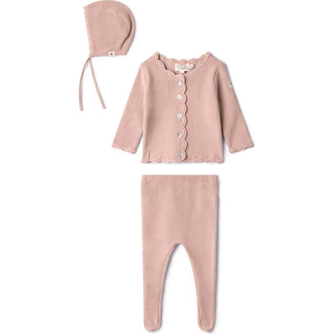 Crochet Trim Set Light Pink