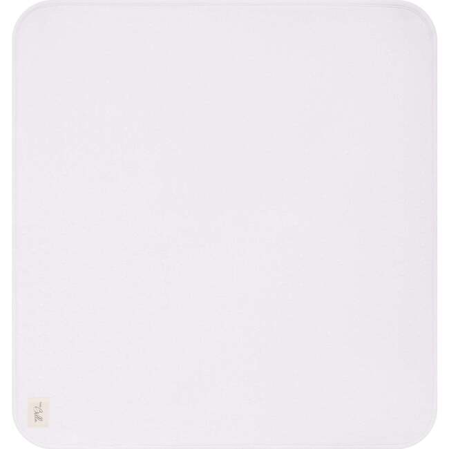 Puff Print Blanket White