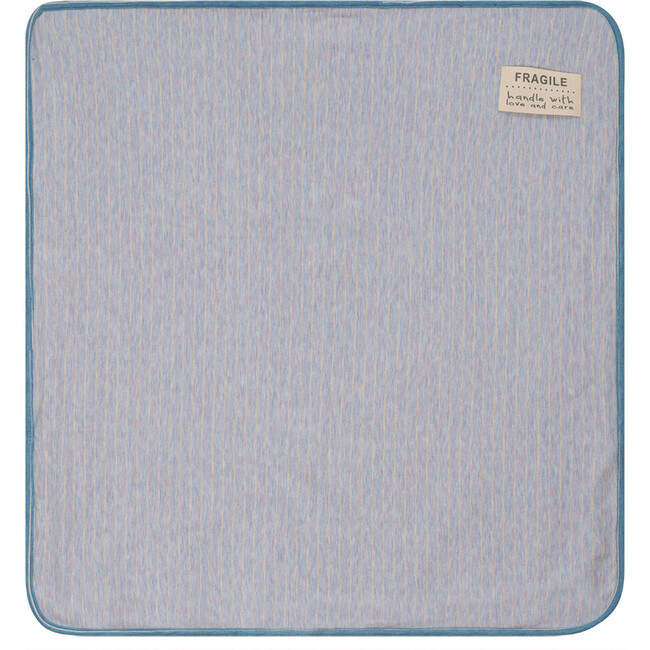 Stripe Stretch Knit Blanket Ocean