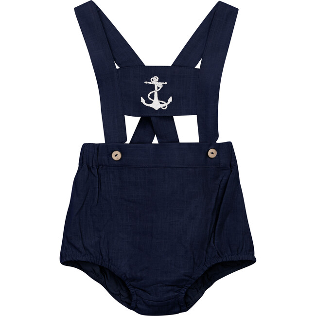 Anchor Embroidered Overall Navy