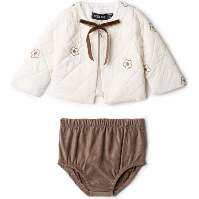 Contrast 2Pc Set Cream