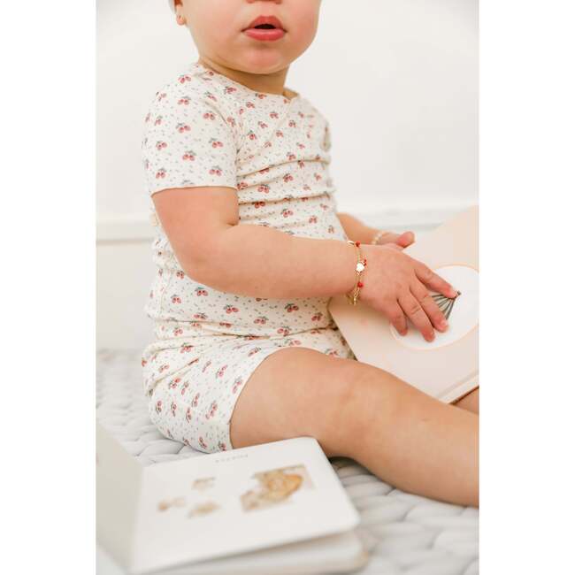 Fruit Print 2Pc Set Mauve