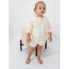 Woolen 2Pc Set with Cardigan Cream - Mixed Apparel Set - 2