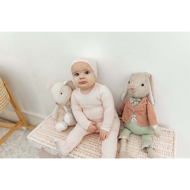 Strawberry and Dot Print Onesie Set White - Mixed Apparel Set - 3