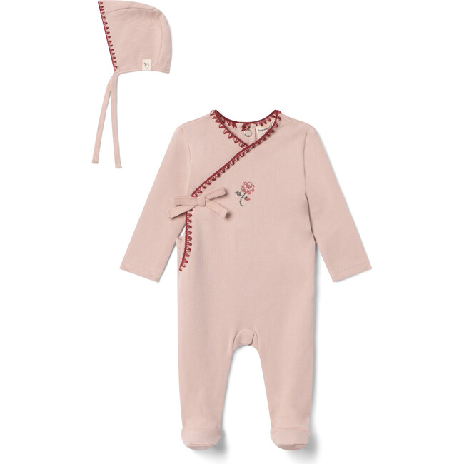 Embroidered Onesie Pink