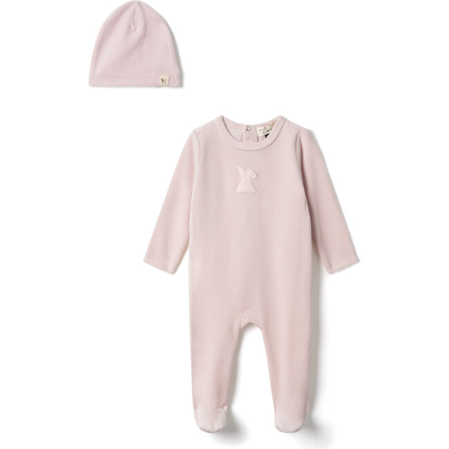 Bunny Applique Onesie Primrose
