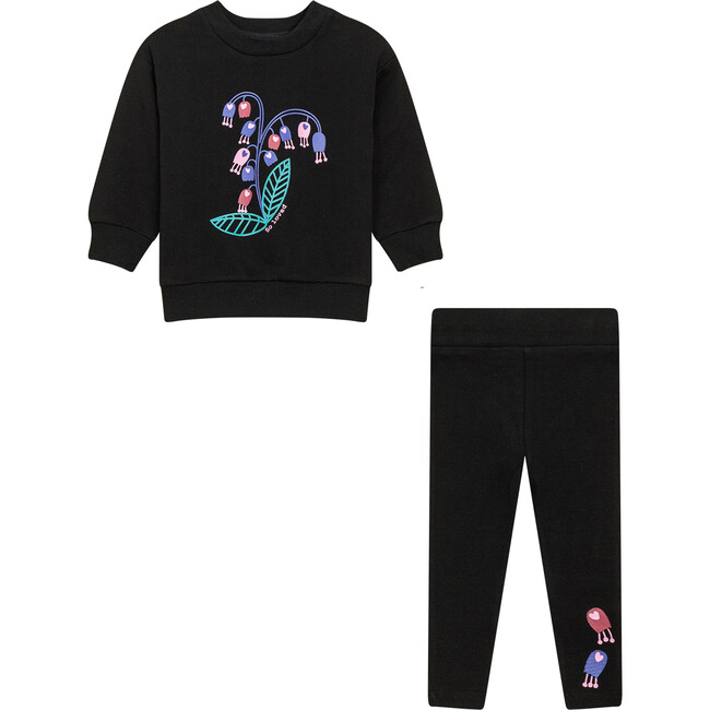 Multi Print 2Pc Set Black