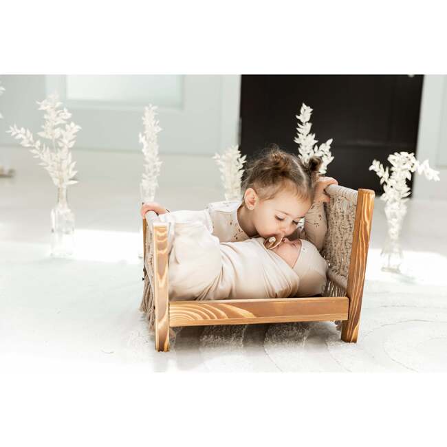 Scallop Stitch Blanket Linen