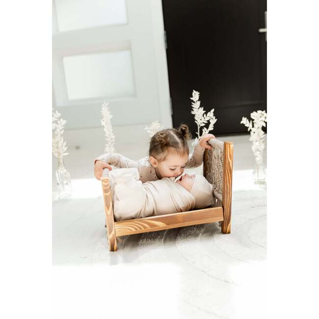 Scallop Stitch Blanket Linen - Blankets - 3