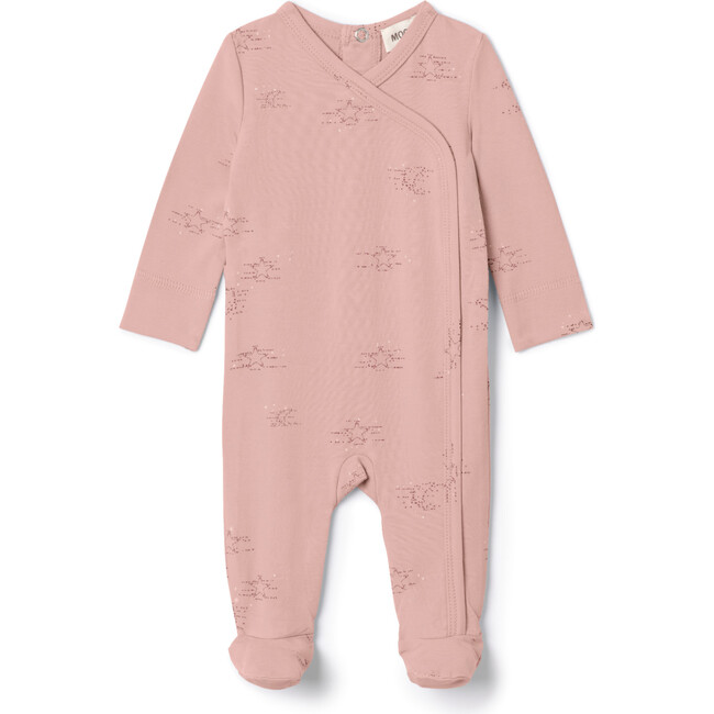 Stars Print Cotton Onesie Blossom