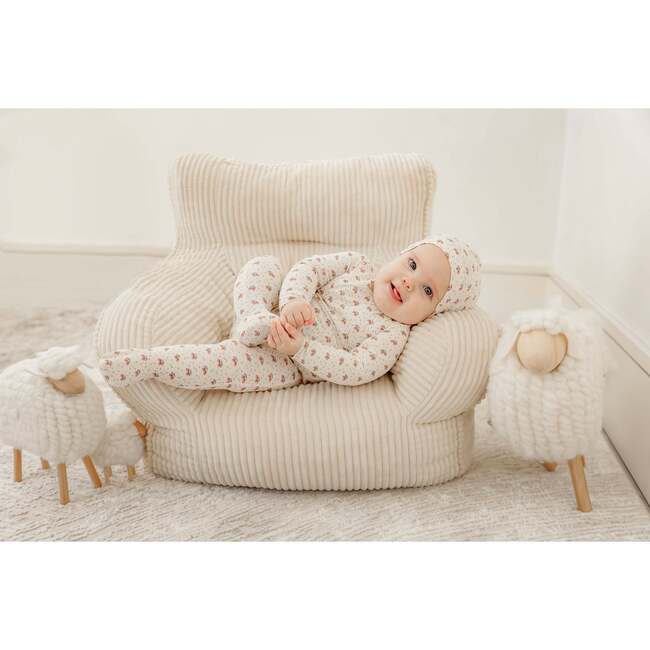 Fruit Print Onesie Set Mauve - Mixed Apparel Set - 3