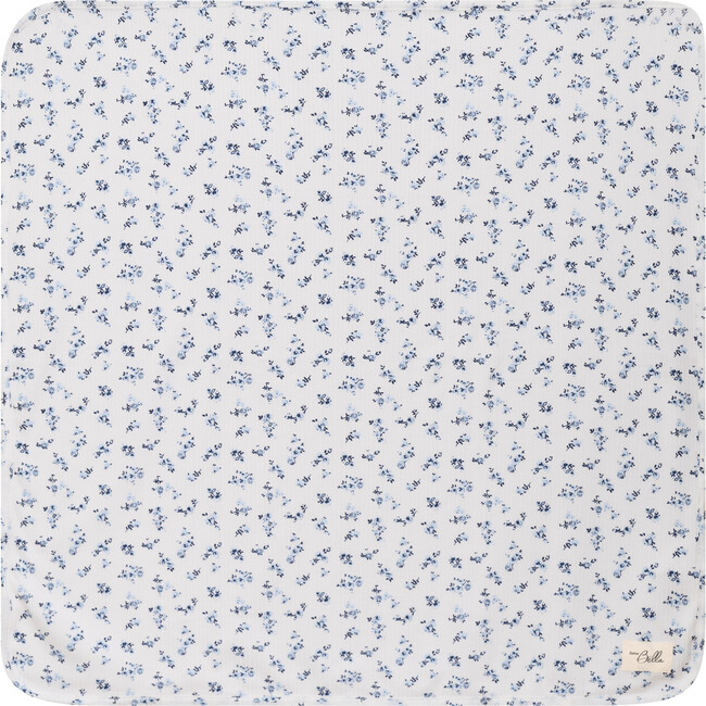 Floral Delight Blanket Blue