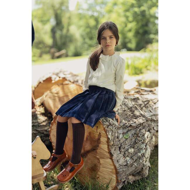 Double Breasted Woven Top Cream - Blouses - 3