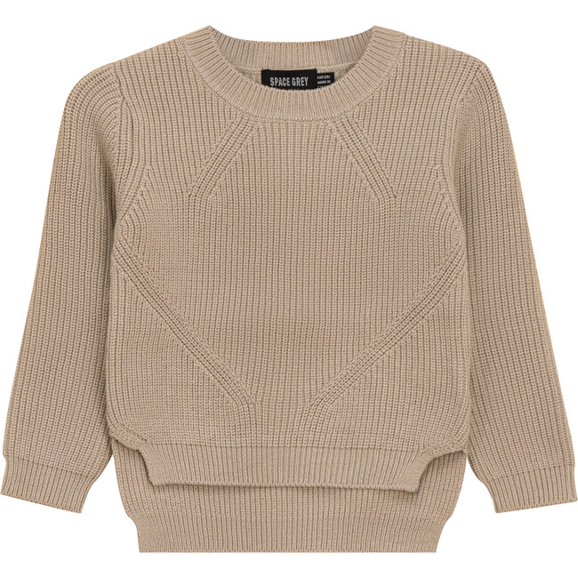 Chunky Knit Sweater Beige