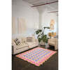Pink and Purple Floral Area Rug - Rugs - 1 - thumbnail