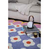 Pink and Purple Floral Area Rug - Rugs - 2