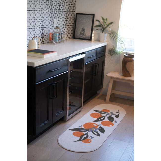 Orange Pattern Mat (2 x 5 ft) - Rugs - 5