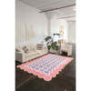 Pink and Purple Floral Area Rug - Rugs - 5
