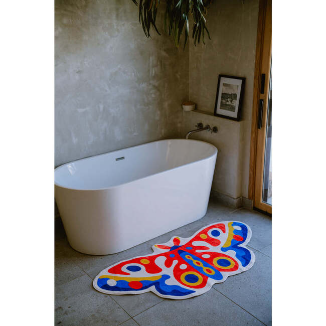 Johann Banta Irregular Butterfly Rug (2 x 5 ft)