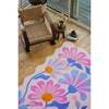Jessica Miller Base Floral Wavy Rug, Lavender Base Purple - Rugs - 2 - thumbnail