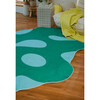 Johann Banta Irregular Green Moss Design Rug - Rugs - 6
