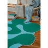 Johann Banta Irregular Green Moss Design Rug - Rugs - 7